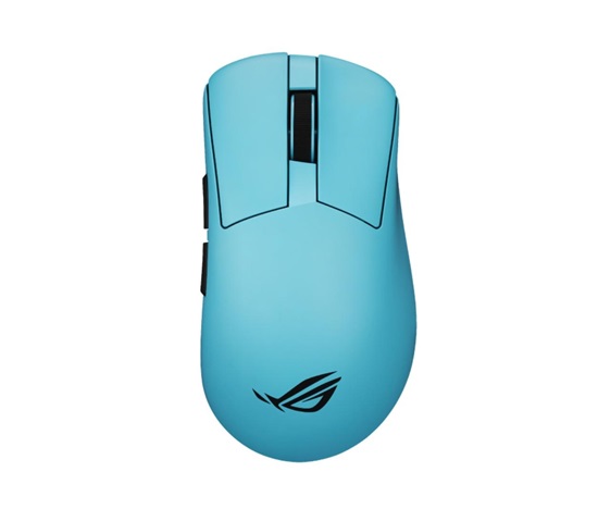 ASUS myš ROG GLADIUS IV ACE, Bezdrátová, až 65000 DPI, modrá