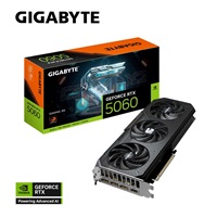 GIGABYTE VGA NVIDIA GeForce RTX 5060 GAMING OC V2 8G, 8G GDDR7, 3xDP, 1xHDMI