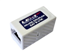 LEXI-Net Spojka 8/8 Cat 6 UTP - MINI, bílá