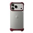 Arc Pulse - hliníkový ochranný rám na iPhone 18 Pro, matný tmavě červený