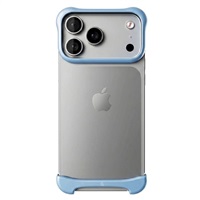 Arc Pulse - hliníkový ochranný rám na iPhone 18 Pro, matný světle modrý