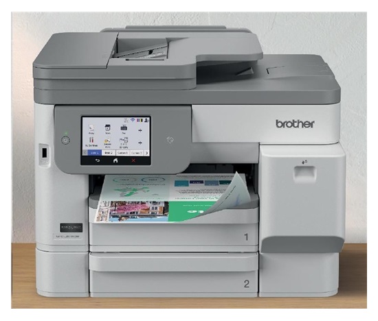 BROTHER multifunkce inkoustová MFC-J5115DW - A4 28ppm 512MB 1200x4800 USB LAN WiFi duplex 50DADF DUALSKEN