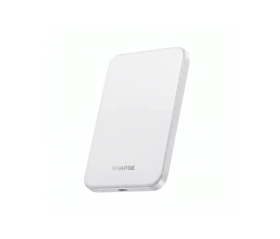 SHARGE AeroMag Air M7, magnetická powerbanka 10 000 mAh - stříbrná