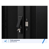 TRITON 19" rozvaděč stojanový RMA 15U 600x900, 800kg, skleněné dveře, svařovaný, černý