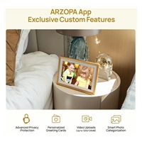 Arzopa D10 digitální fotorámeček, Champagne Gold