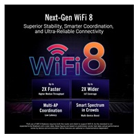 ASUS ROG Rapture GT-BN98, 4-pásmový WiFi 8 Router, AiMesh, 2x WAN/LAN, 5x LAN, 2x USB