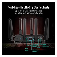 ASUS ROG Rapture GT-BN98, 4-pásmový WiFi 8 Router, AiMesh, 2x WAN/LAN, 5x LAN, 2x USB
