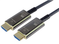 BAZAR - PREMIUMCORD Ultra High Speed HDMI 2.1 optický fiber kabel 8K@60Hz, zlacené 7m - Poškozený obal (Komplet)