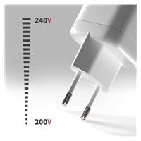 AXAGON ACU-PQ100W, GaN nabíjačka do siete 100W, USB-A + USB-C, PD3.0/PPS/QC4+/SFC2.0/Apple, biela