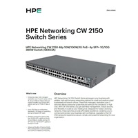 5x HPE Networking CW 2150 48p 10M/100M/1G PoE+ 4p SFP+ 1G/10G 390W Switch