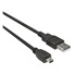 PremiumCord Kabel USB 2.0, A-B mini, 5pinů, 1m

- Pro připojení zařízení s konektorem USB mini (digitalni fotoaparaty, GPS, externí disky, USB huby, čtečky karet...)
- USB 2.0  rychlost až 480Mbps
- Kabel určen pro připojení (nabíjení a přenos dat) všech zařízení s konektorem USB mini ( digitalni fotoaparat,GPS, externí disky, USB huby, čtečky karet...)
- Dvojité stínění
- Vodiče měděné 2xAWG28 + 2xAWG28
- Barva černá
- Délka kabelu: 1m
