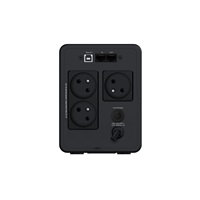 APC Back-UPS, 750VA, Tower, 230V, 3x CEE 7/5 French Schuko outlets, AVR