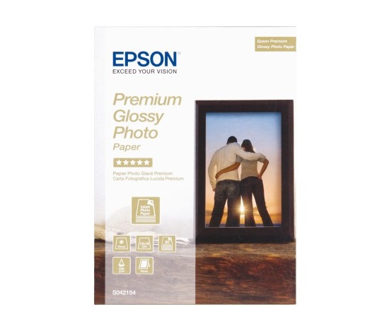 Papier EPSON Premium Glossy Photo 13x18 (30 listov), 255 g/m2