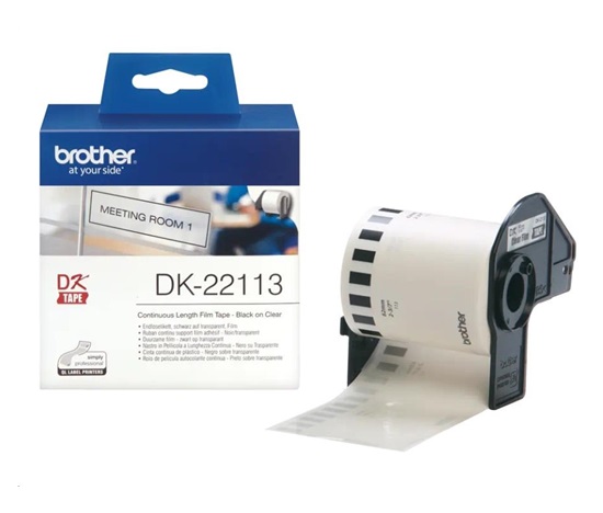 BROTHER DK-22113 priesvitná fólia 62mm x 15,25m