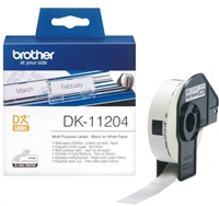 BROTHER DK-11204 Viacúčelové etikety 17x54 mm (400 ks)