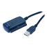 GEMBIRD Kabel adaptér USB 2.0 - IDE 2,5"/3,5" + SATA (redukce + napájecí zdroj)