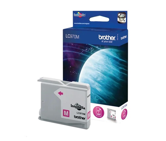BROTHER INK LC-970M magenta (EW*) cca 300