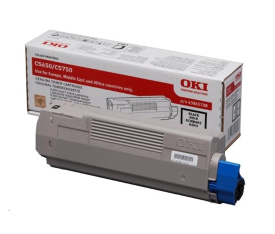 Čierny toner OKI pre C5650/C5750 (8 000 strán)