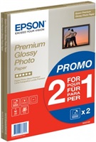 Papier EPSON A4 Premium Glossy Photo 255g/m2 (2x15 listov) 2 za cenu 1