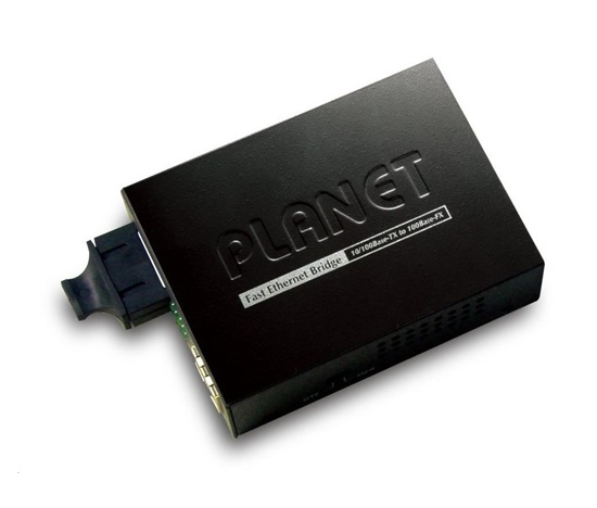 Planet FT-802S15 Prevodník, 10/100Base-TX - 100Base-FX, SC, jednovidový