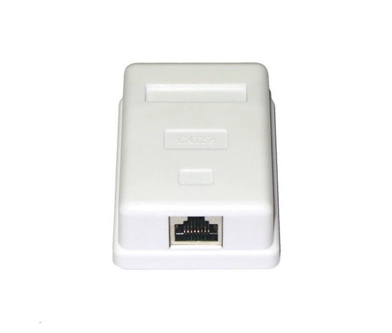Zásuvka STP 1x RJ45 Cat5E, blok 110, sadrokartón