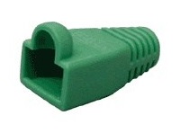 Ochrana pre konektor RJ45, odolná proti zachyteniu - zelená, 100ks