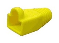 Ochrana pre konektor RJ45, odolná proti zachyteniu - žltá, 100ks