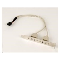 GEMBIRD Ďalšie porty pre MB, 2x USB2.0 (zátvorka)