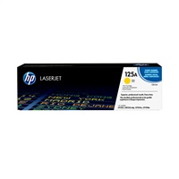 HP 125A Yellow LJ Toner Cart, CB542A (1,400 pages)