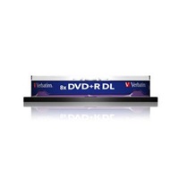 VERBATIM DVD+R(10-pack) Dvojvrstvové/8x/8.5 GB/vreteno