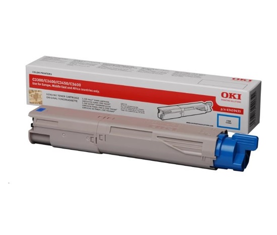 Oki Toner Cyan pre C3300n/C3400n/C3450n/C3600n (1,5k)