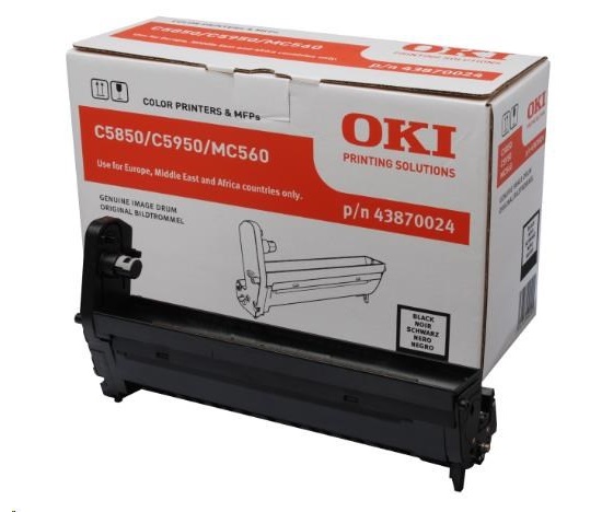 Oki Image. valec pre čierny toner pre C5850/C5950/MC560 (20k)