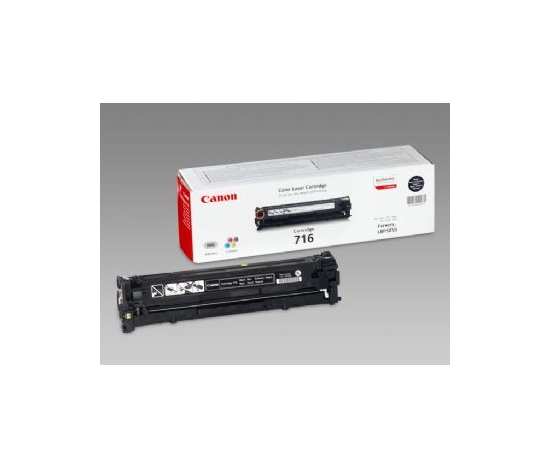 Canon LASER TONER čierny CRG-716BK, 2.300 strán (CRG716BK) 2 300 strán*