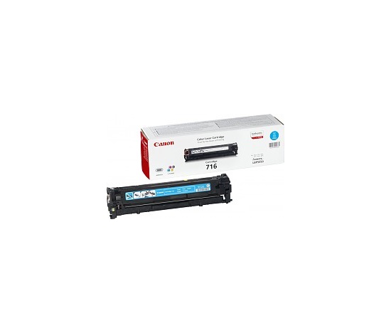 Canon LASER TONER cyan CRG-716C, 1.500 strán (CRG716C) 1500 strán*