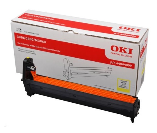 Oki Yellow Image. valec pre C810/830/801/821/MC860/861/851 (20 000 strán)