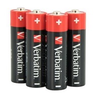 VERBATIM Alkalické baterie AA,  4 PACK , LR6