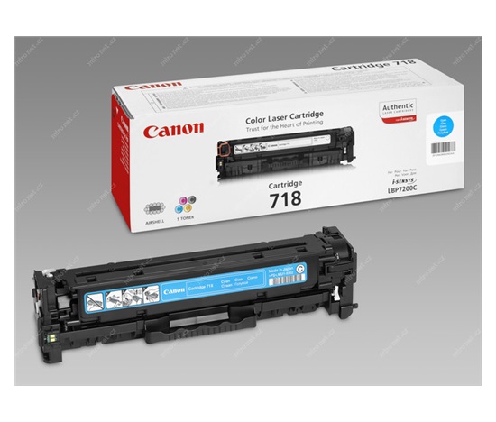 Canon LASER TONER cyan CRG-718C (CRG718C) 2 900 strán*