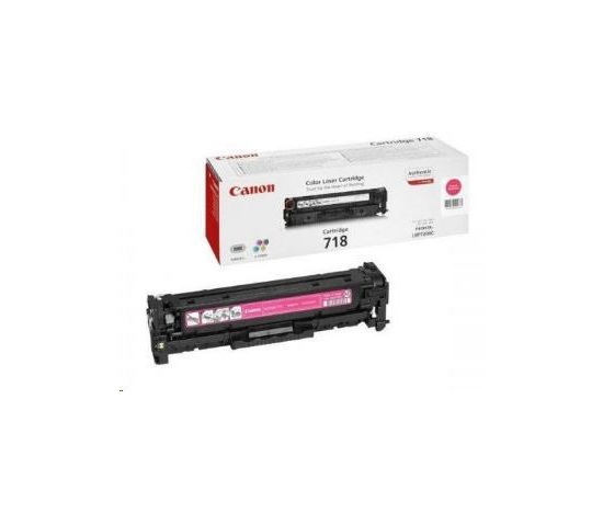 Canon LASER TONER magenta CRG-718M (CRG718M) 2 900 strán*