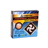 Ventilátor CHIEFTEC AF-1225PWM, 120x120x25 mm, 2-guličkový, PWM
