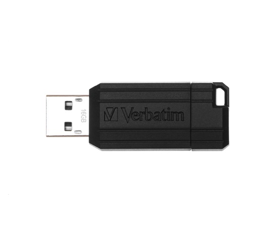 VERBATIM Flash disk 16 GB Store 'n' Go PinStripe, čierny