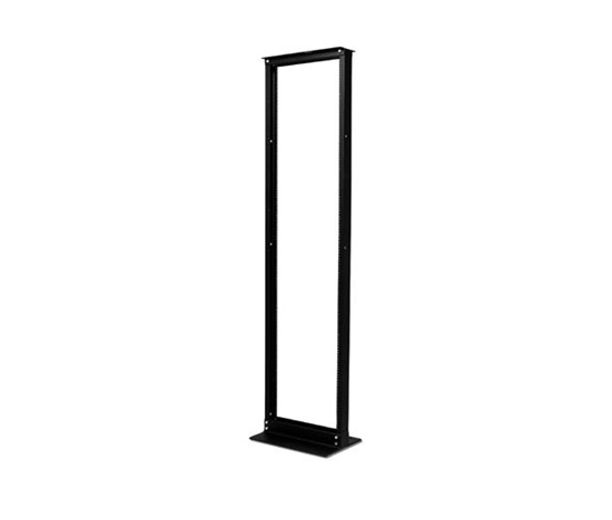 APC NetShelter 2 Post Rack 45U #12-24 závitové otvory čierna