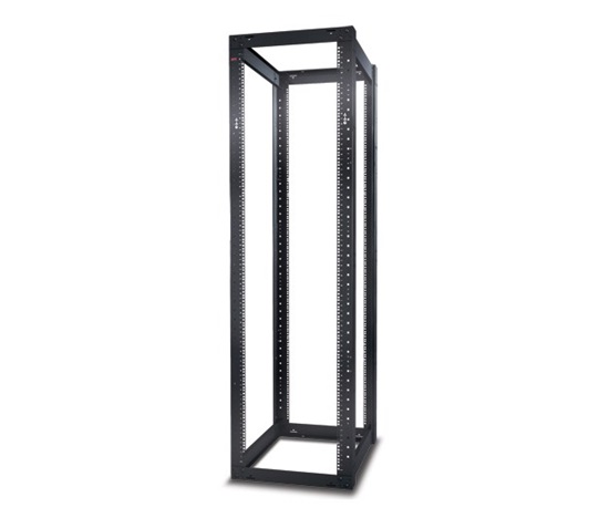 APC NetShelter 4 Post Open Frame Rack 44U štvorcové otvory