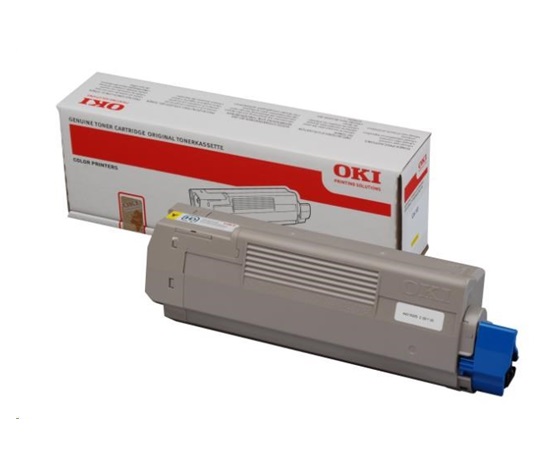 Žltý toner OKI pre C610 (6k)