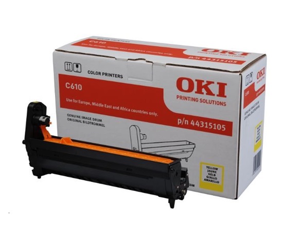 Oki Image. valec pre žltý toner pre C610 (20 000 strán)