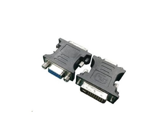 GEMBIRD DVI / VGA redukcia (M/F, DVI-A 24 pin) čierna/biela