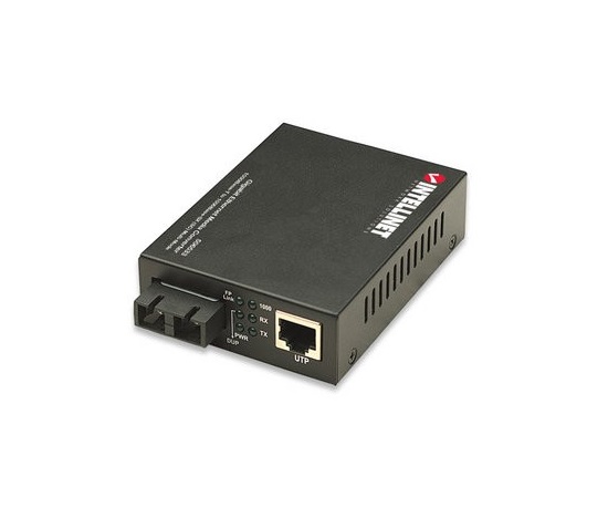 Intellinet Gigabit Ethernet prevodník, 1000Base-T na 1000Base-SX (SC), viacrežimový, 220 m
