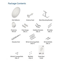 UBNT airMAX RocketDish RD-5G30 [smerová anténa MIMO, 5GHz, 30dBi, 5°, sada Rocket]