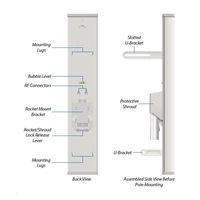 Sektorová anténa UBNT airMAX AM-5G19-120 [sektorová anténa MIMO, 5GHz, 19dBi, 120°, sada Rocket]