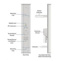 Sektorová anténa UBNT airMAX AM-5G20-90 [sektorová anténa MIMO, 5GHz, 20dBi, 90°, sada Rocket]