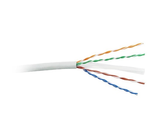 UTP kábel PlanetElite, Cat6, licna(lanko), PVC, sivý, 305 m